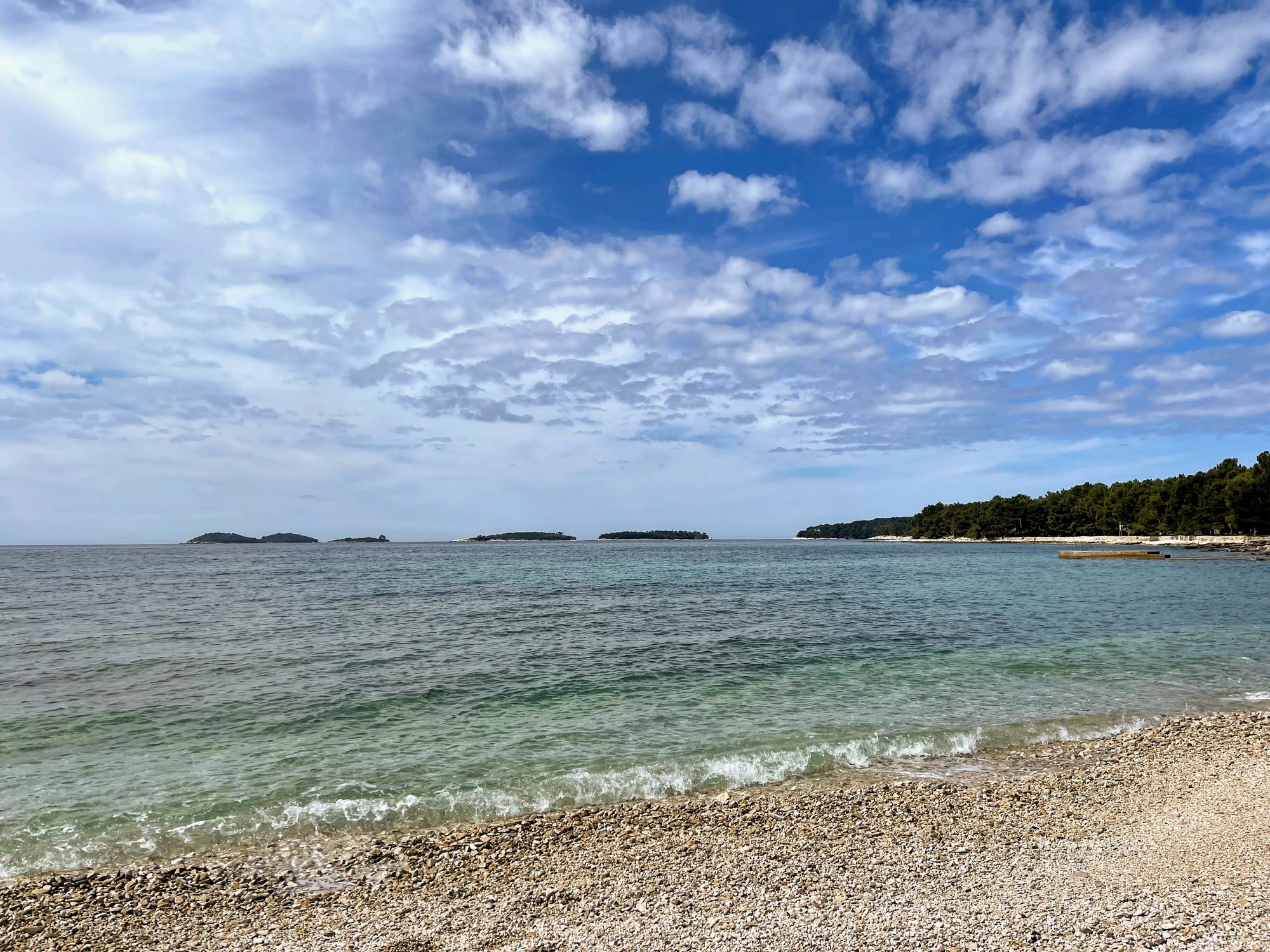 Croatia, Rovinj, Cuvi Beach